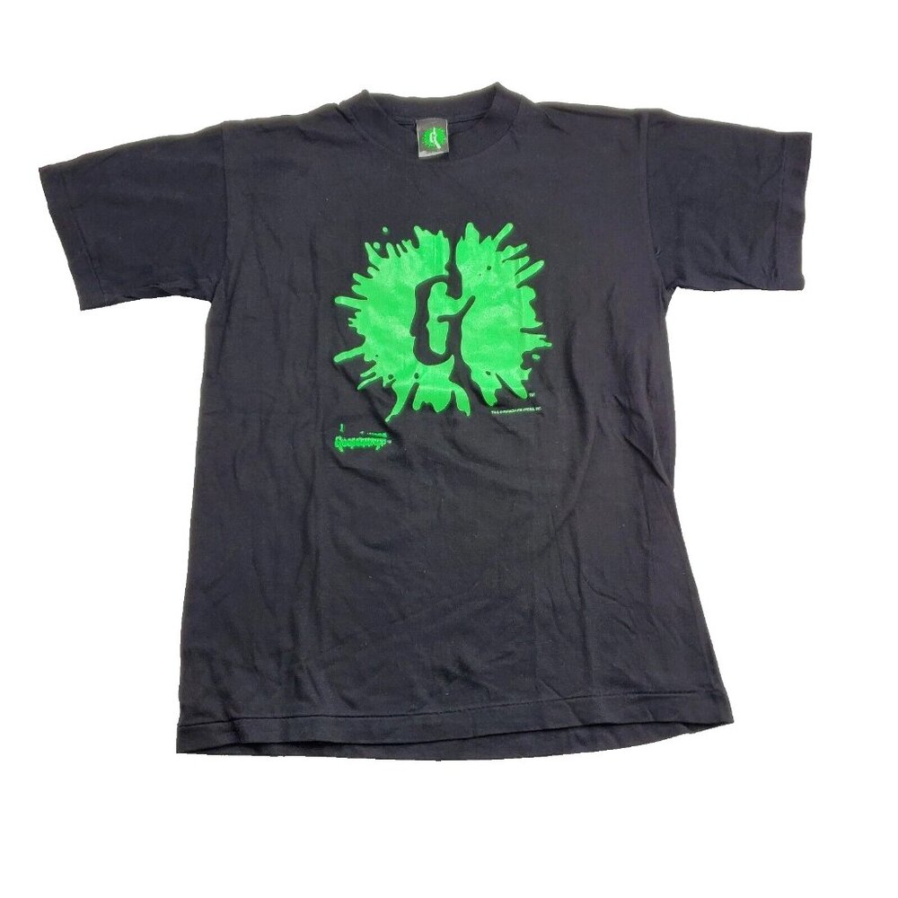 Vintage 90s Goosebumps T Shirt Adult Sz S Single Stitch Double Sided TV Promo